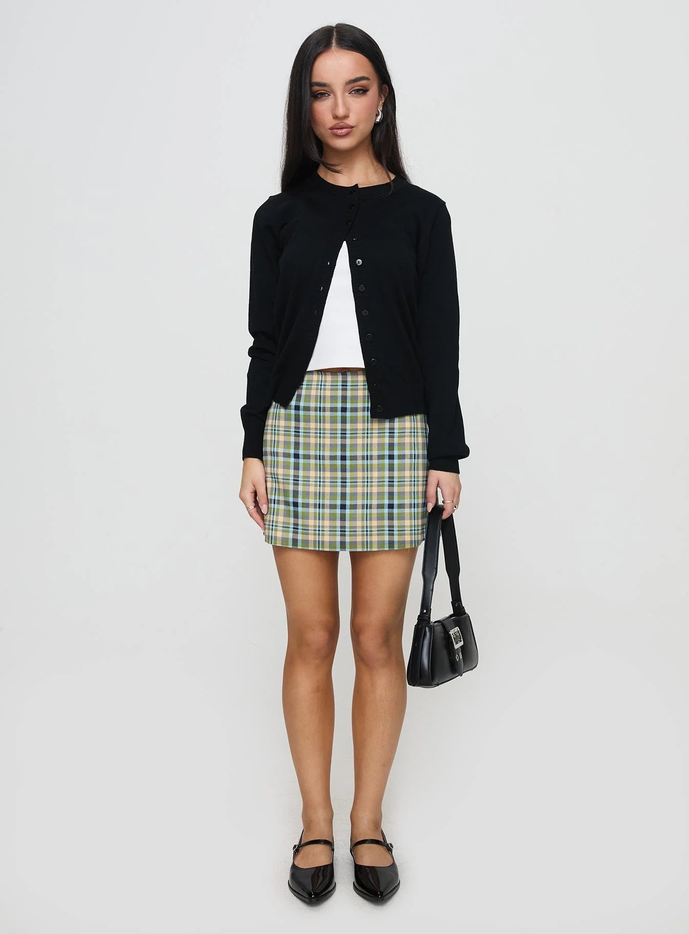 Capeside Knit Cardigan Black
