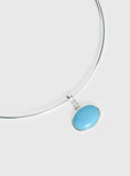 Vanita Necklace Silver Turquoise