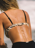 Tigressa Underwire Bikini Top Tiger Multi