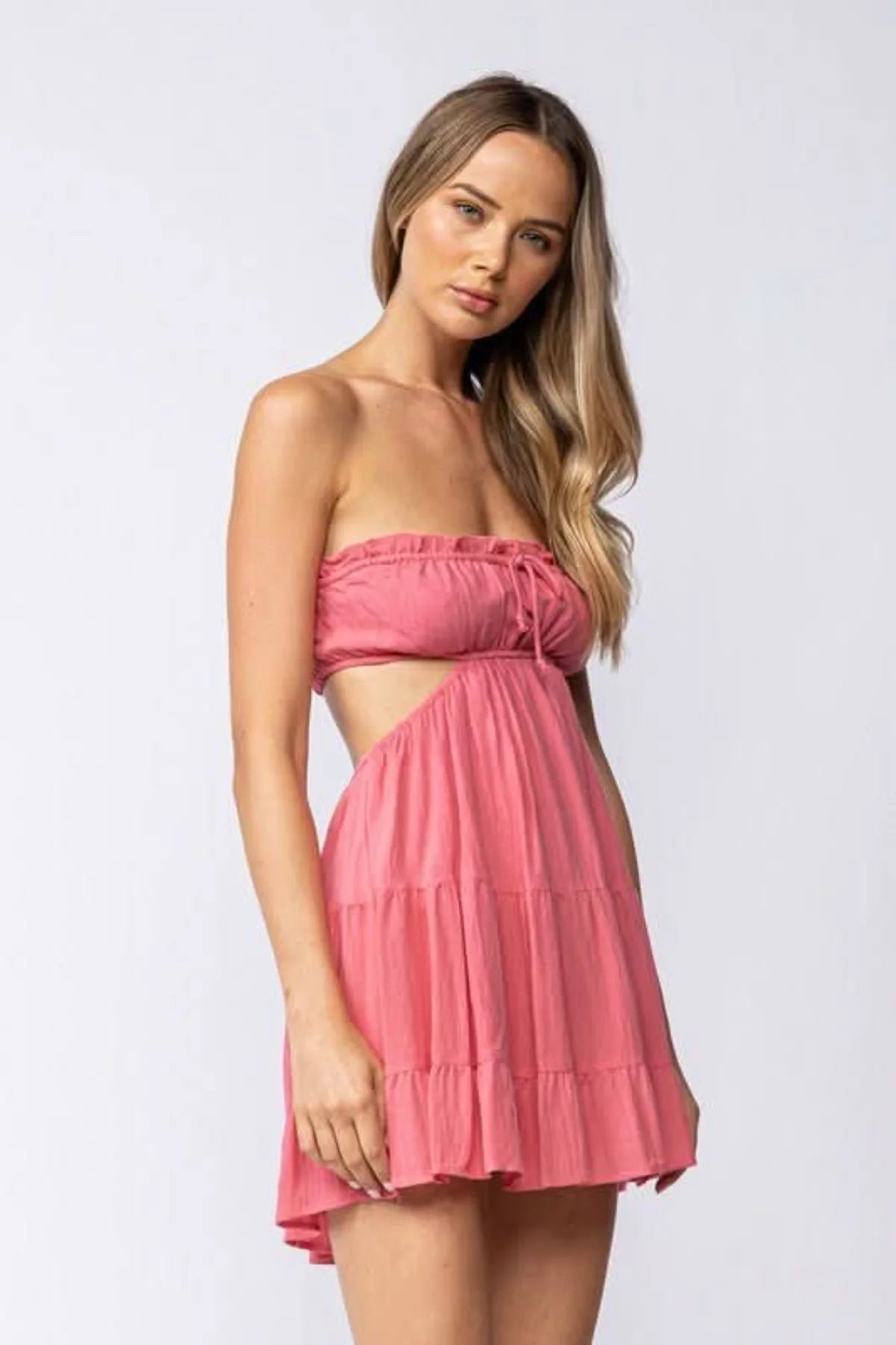 Rachel Rose Strapless Mini Dress