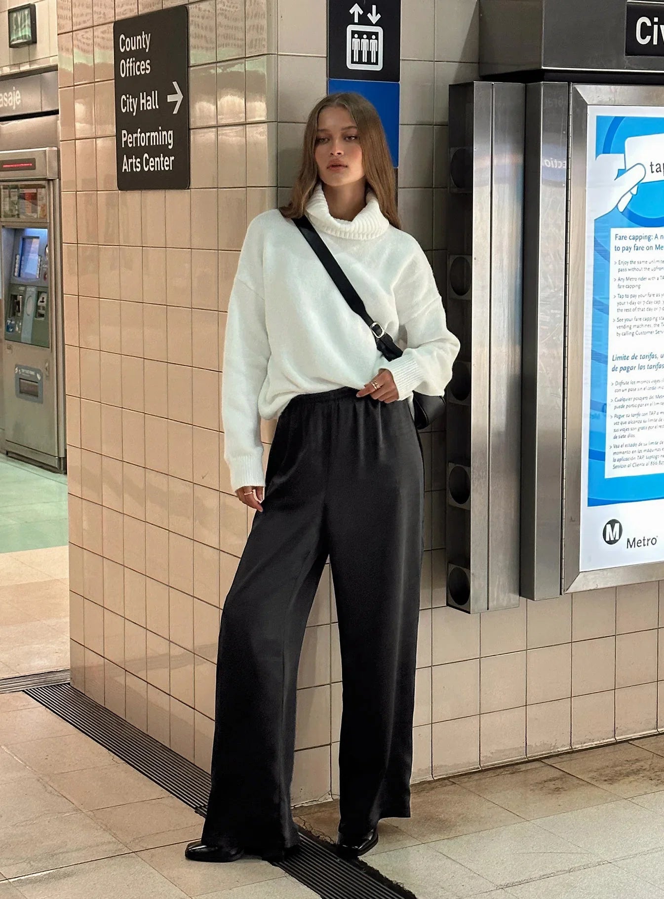 Nixie Pants Black