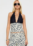 Guilty Pleasure Top Zebra