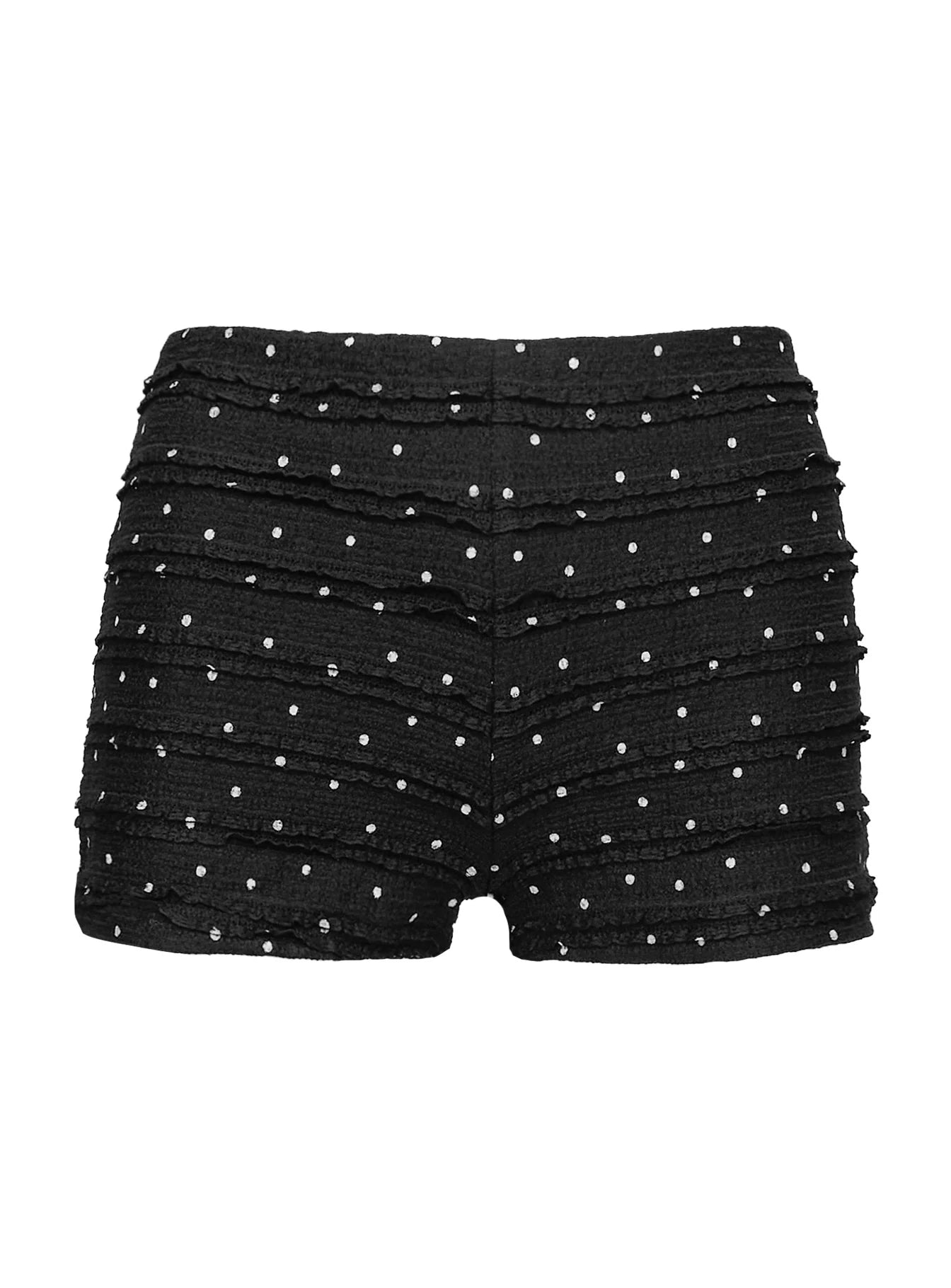 Moonie Bloomer Short Black White