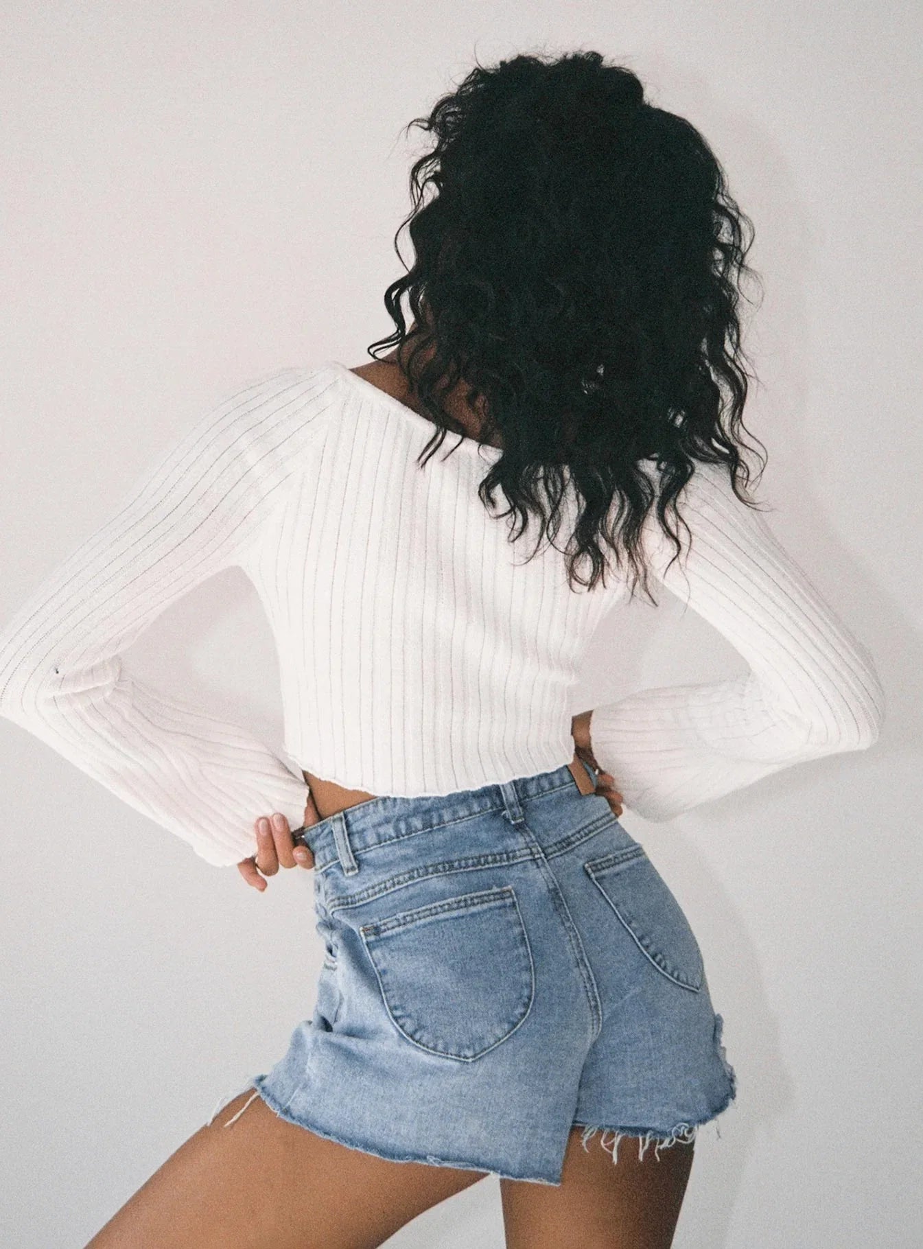 Feels Like Summer Denim Shorts