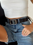Salde Belt Black Gold
