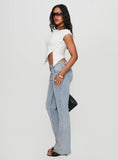 Bethany Low Rise Bootleg Jeans Light Wash