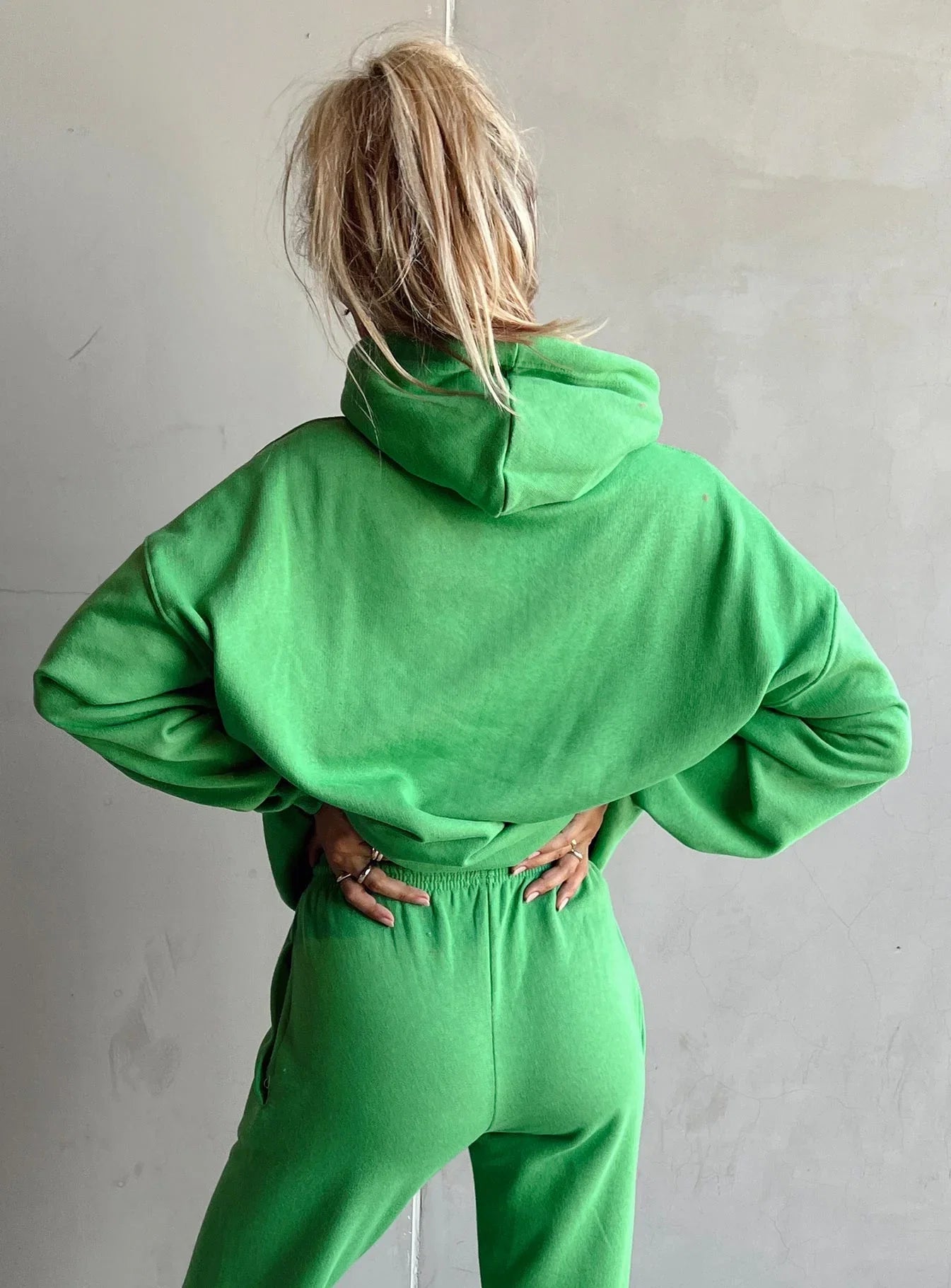 Ritu Oversized Hoodie Green