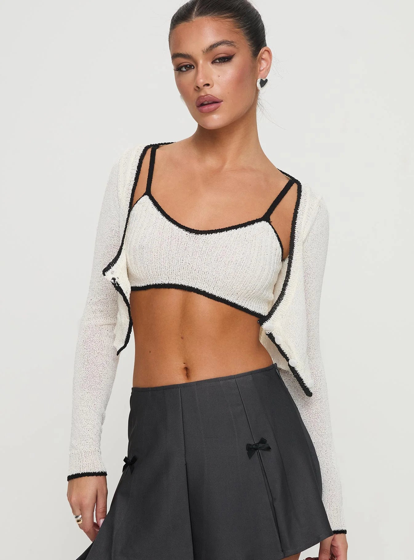 Chacklie Two piece Top Cream