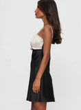 Cacciatore Mini Dress Black Cream