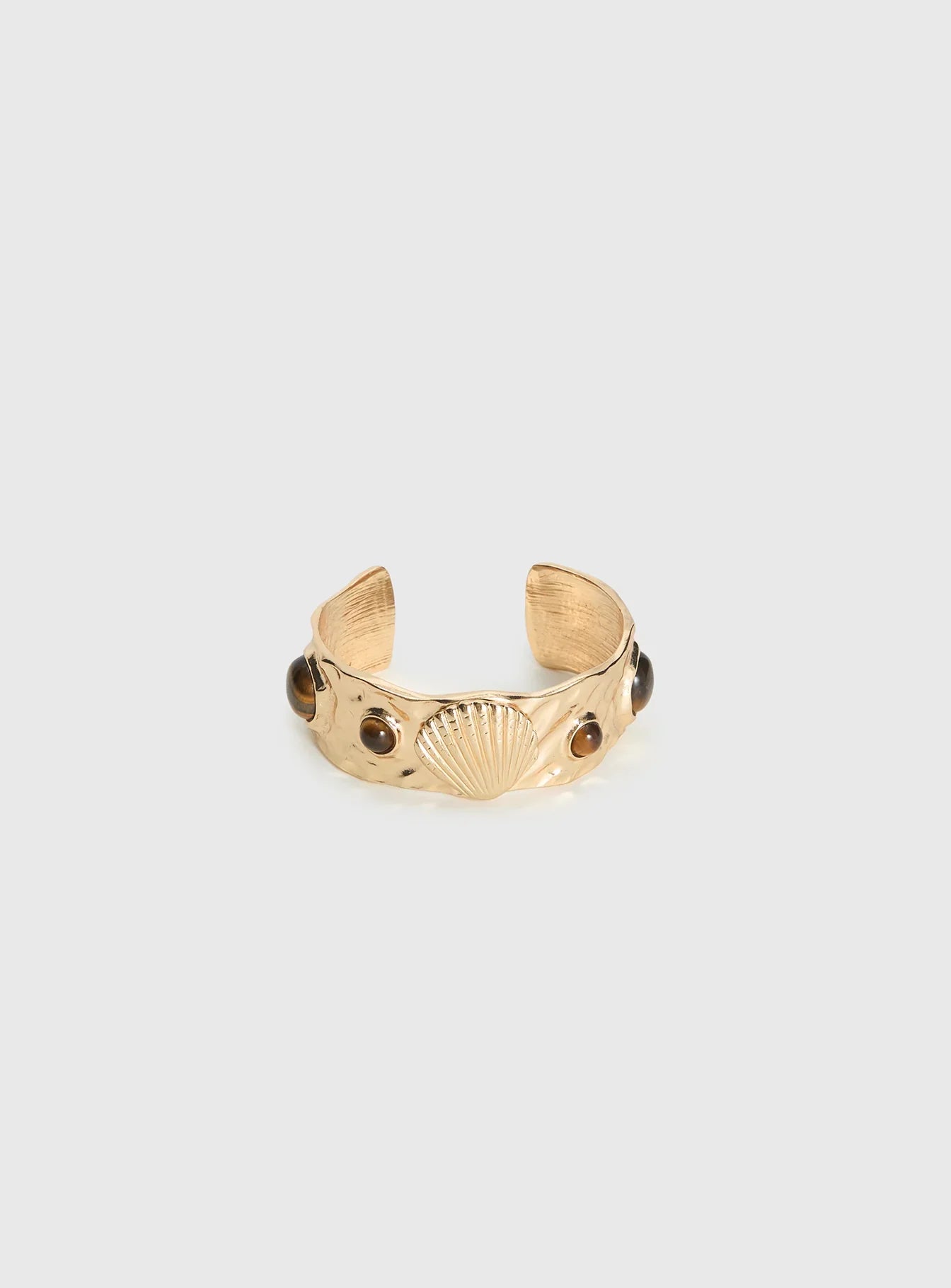 Sun Is Showing Cuff Gold Brown
