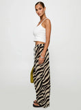 Fyre Wide Leg Pant Zebra