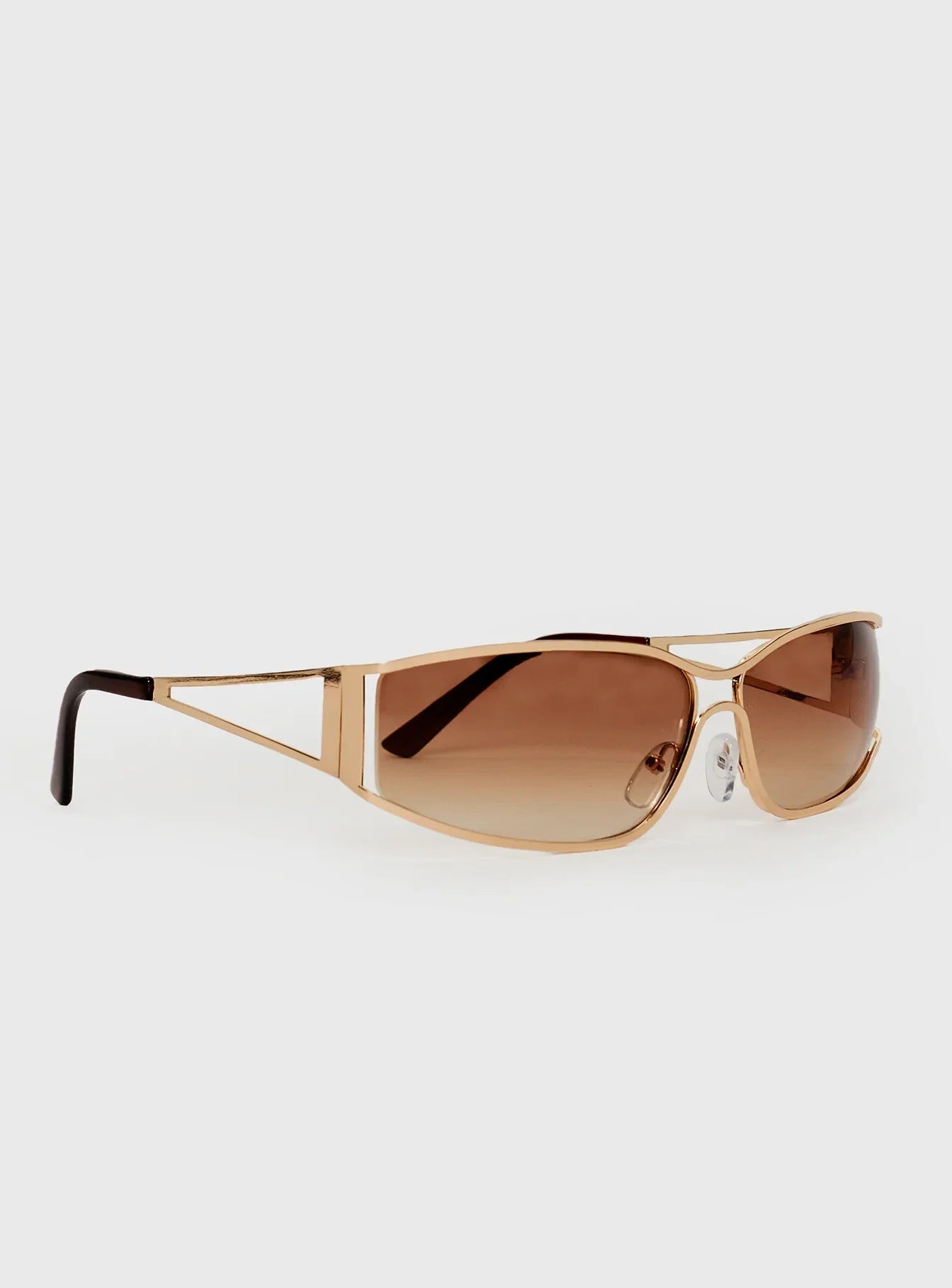 Dyxon Sunglasses Gold brown
