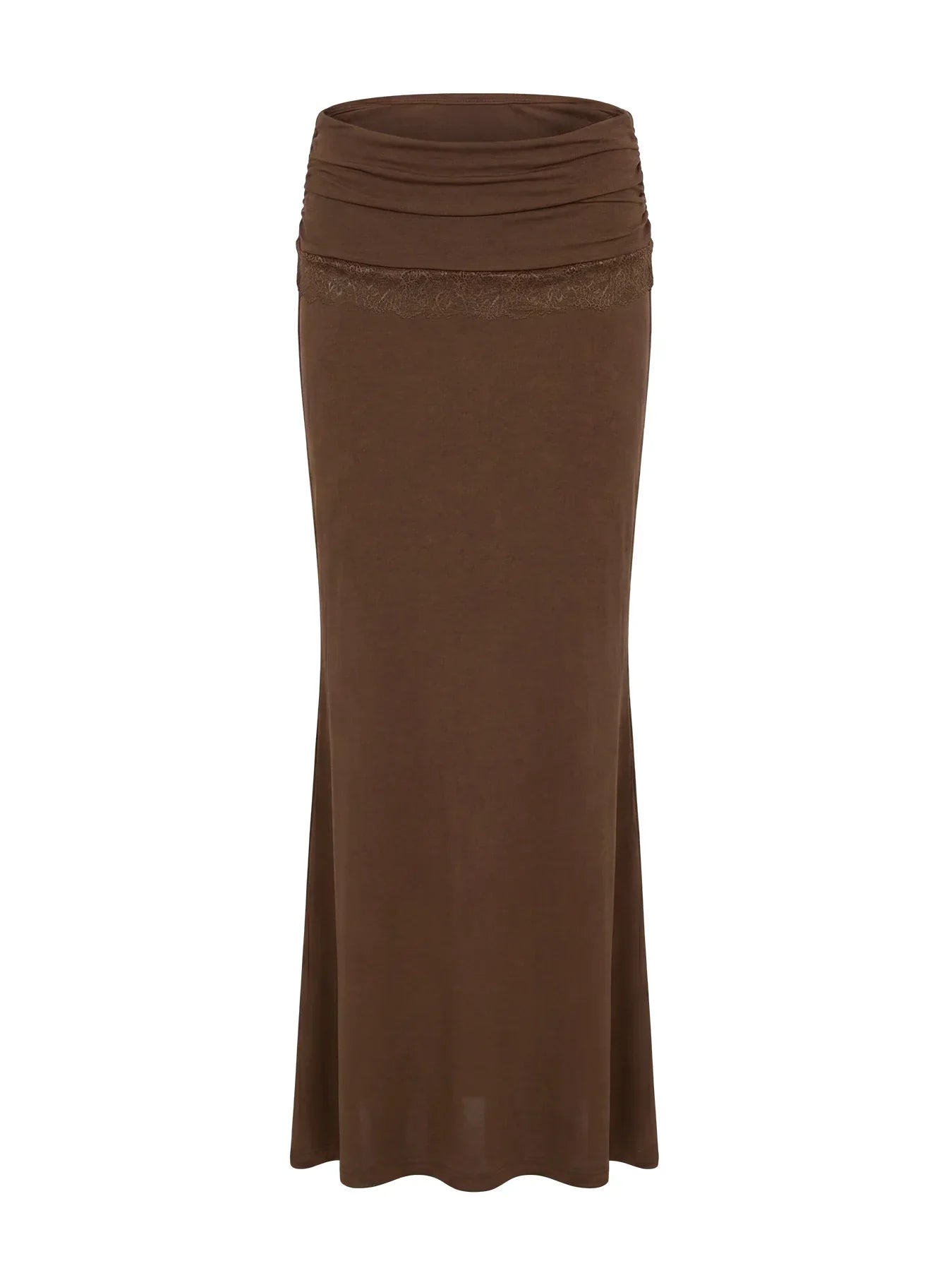 Zespri Jersey Maxi Skirt Brown