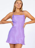 Celena Mini Dress Purple