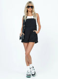 Kacey Short Overalls Black