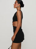 Hardward Mini Dress Black