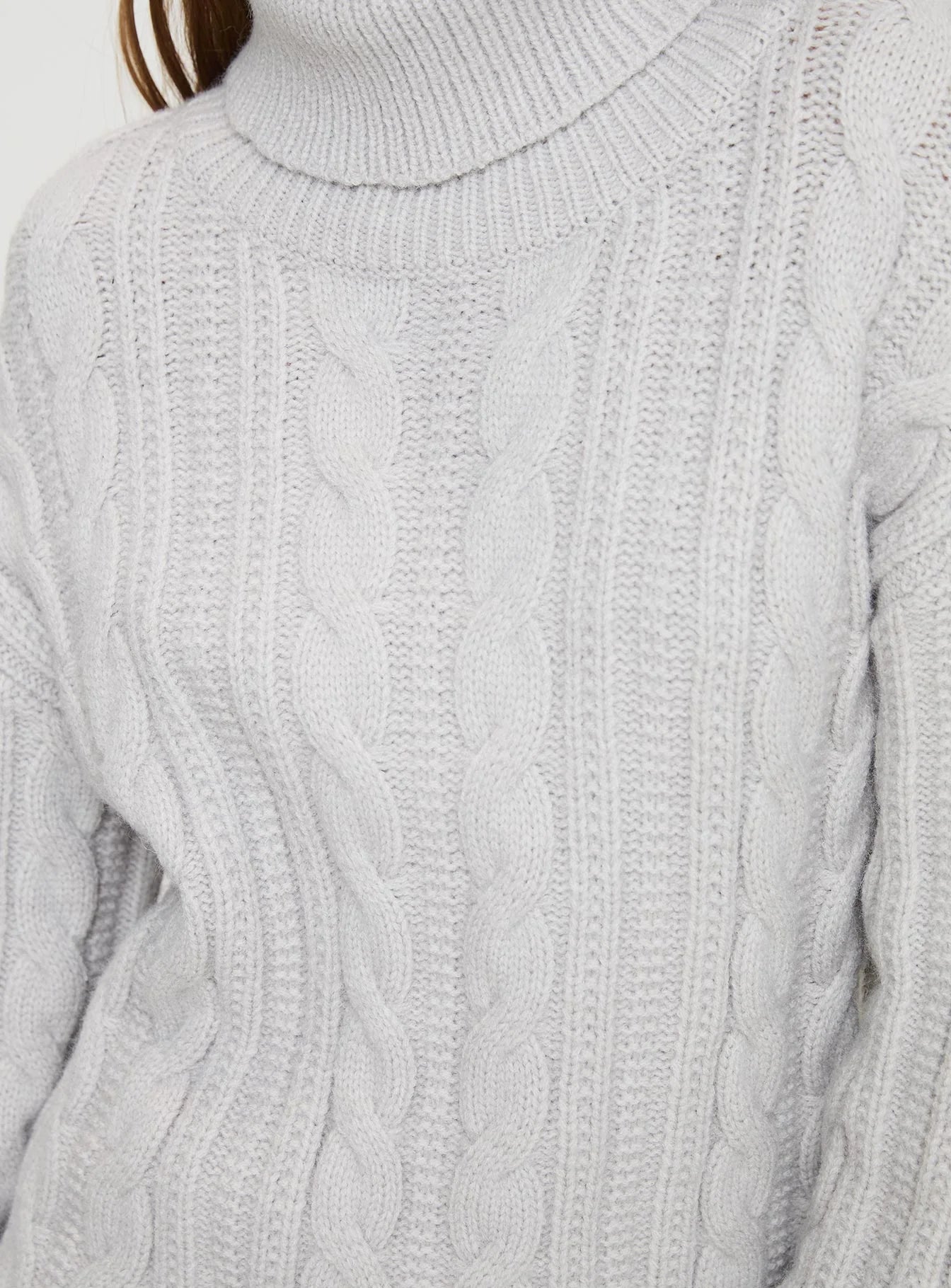 Nyle Knit Sweater Grey