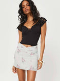 Perrin Mini Skirt Cream