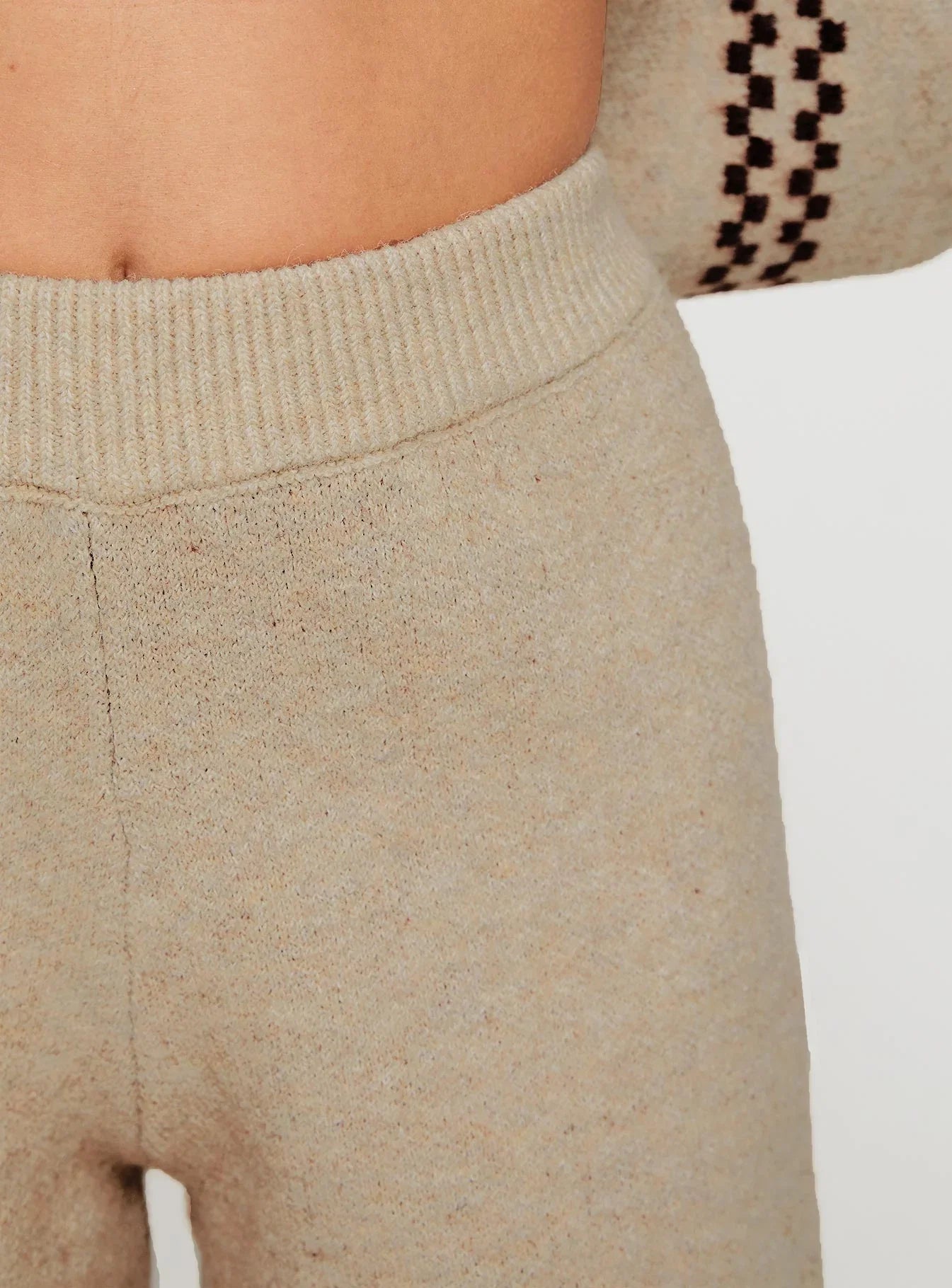 Anok Star Pants Brown Cream