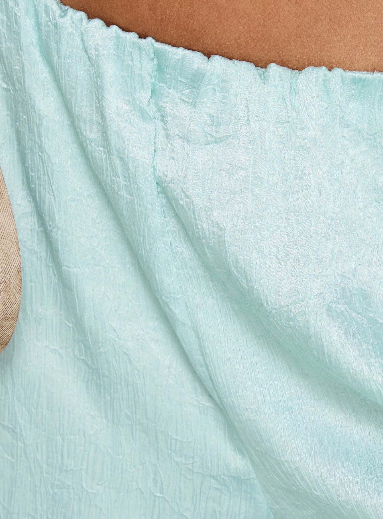 Salona Satin Straight Leg Pants Jelly Mint