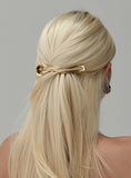 In The World Hair Clip Gold