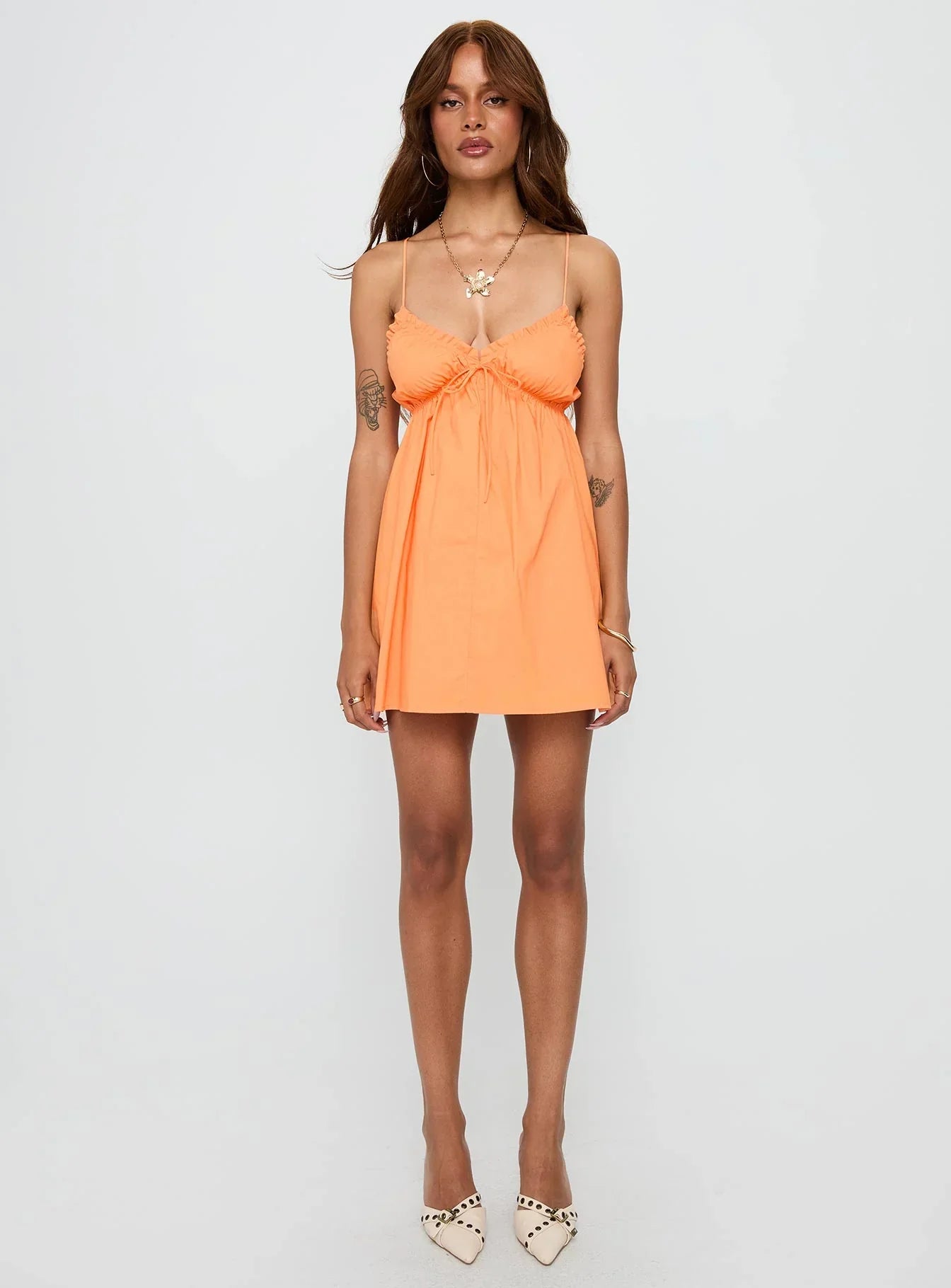 Alchemy Mini Dress Peach