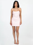 Celena Mini Dress Pink Petite