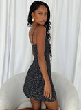 Jaye Mini Dress Black Pink