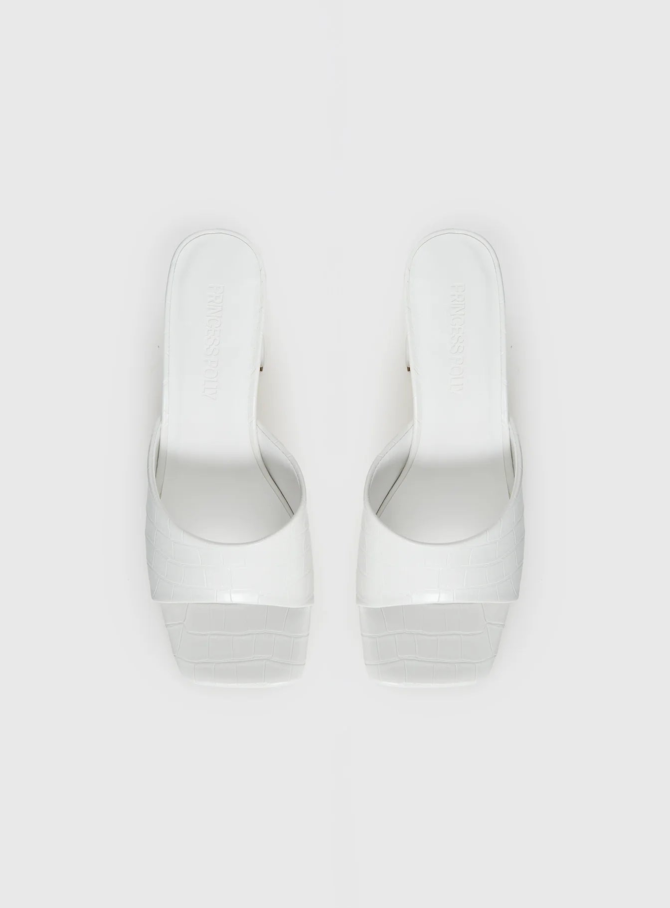 Sunset Boulevard Heels White