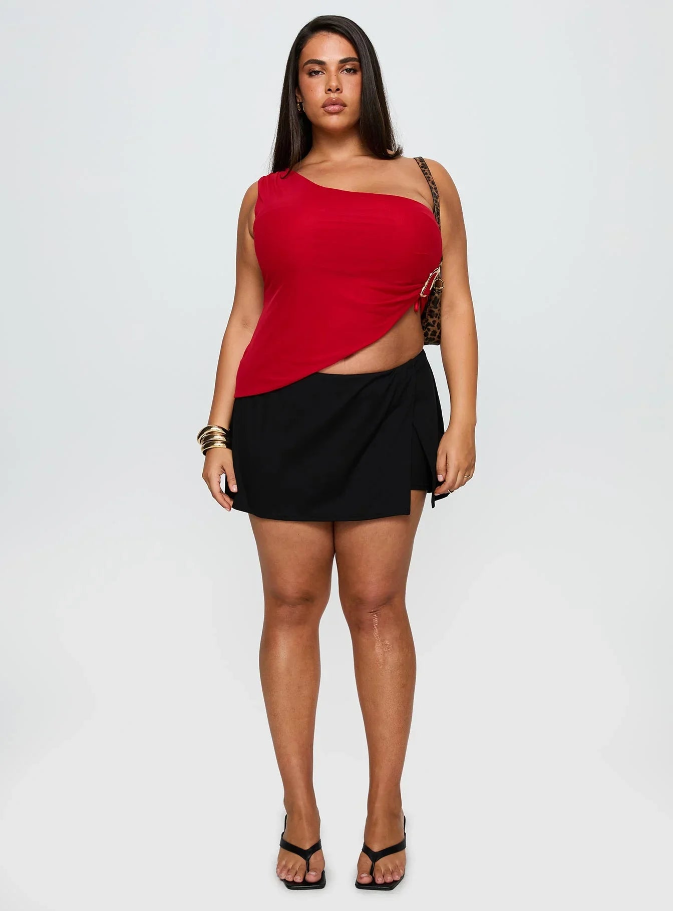 For The Thrill Skort Black Curve