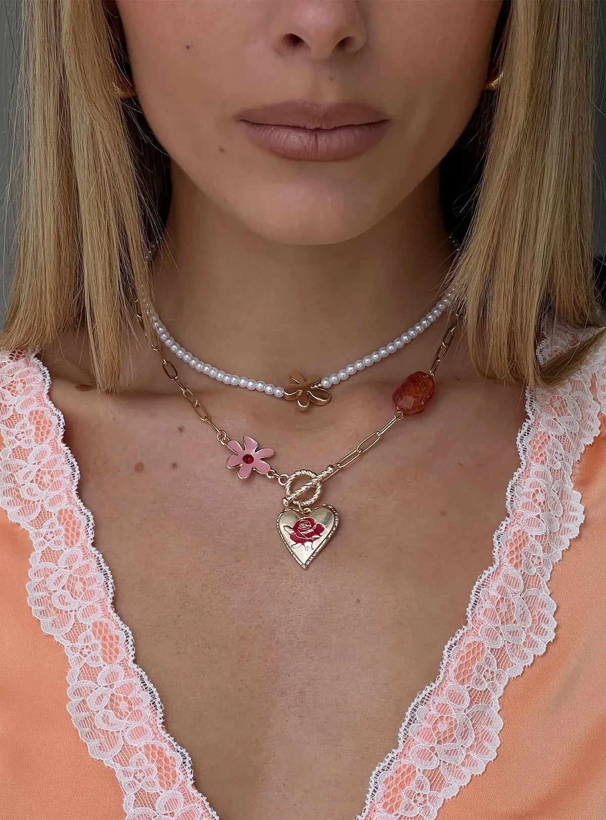 Decipher Necklace Gold