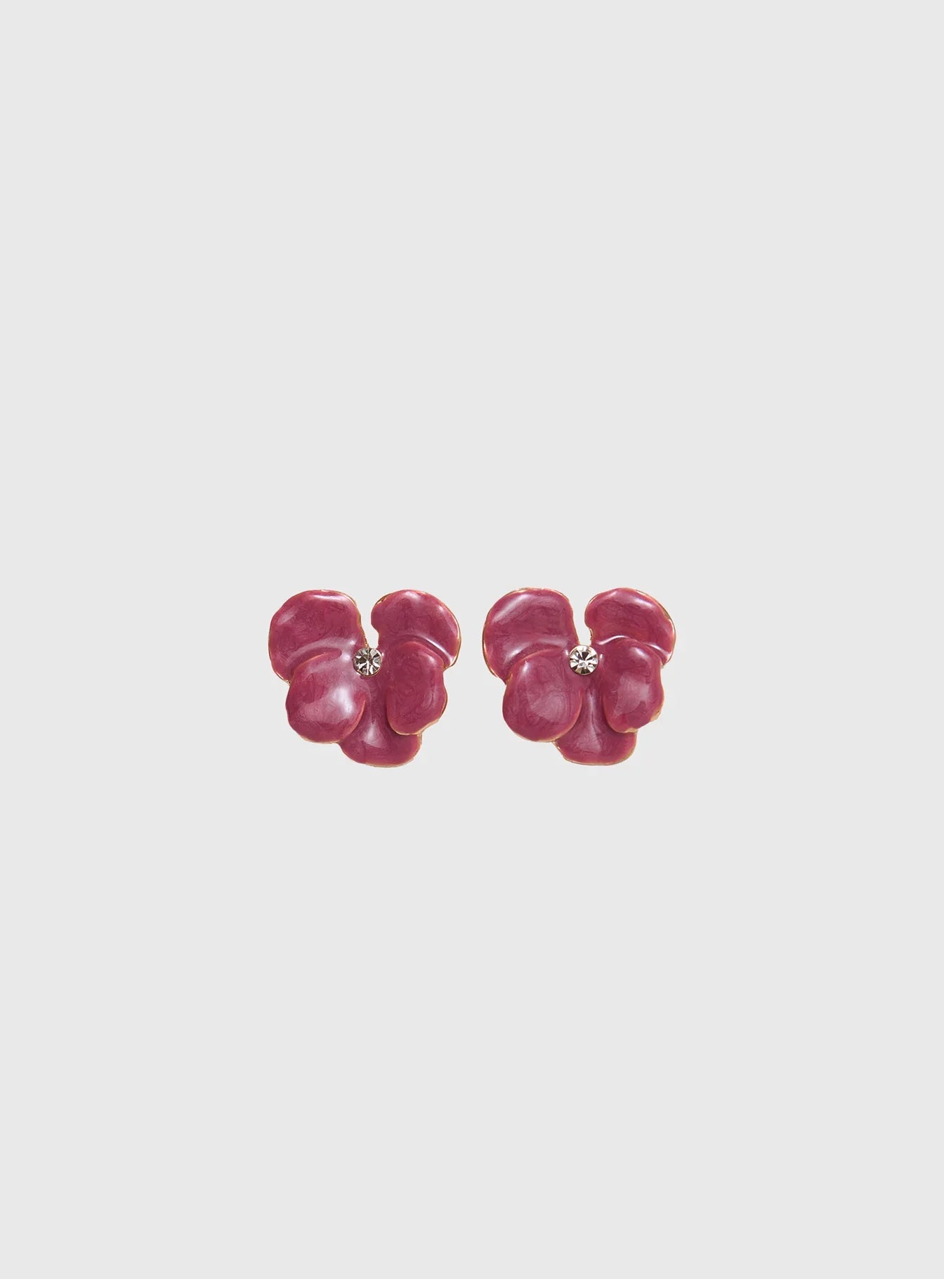 Daylight Savings Flower Earrings Pink