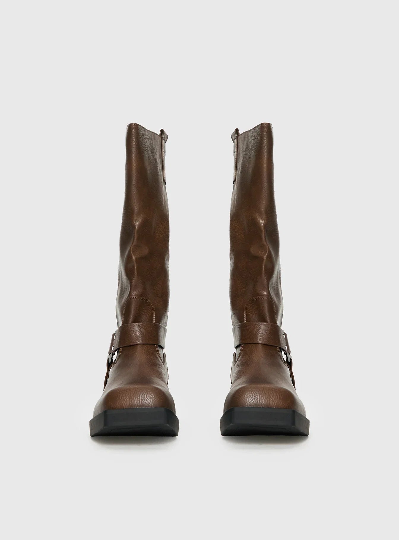Wrecked Western Boots Brown