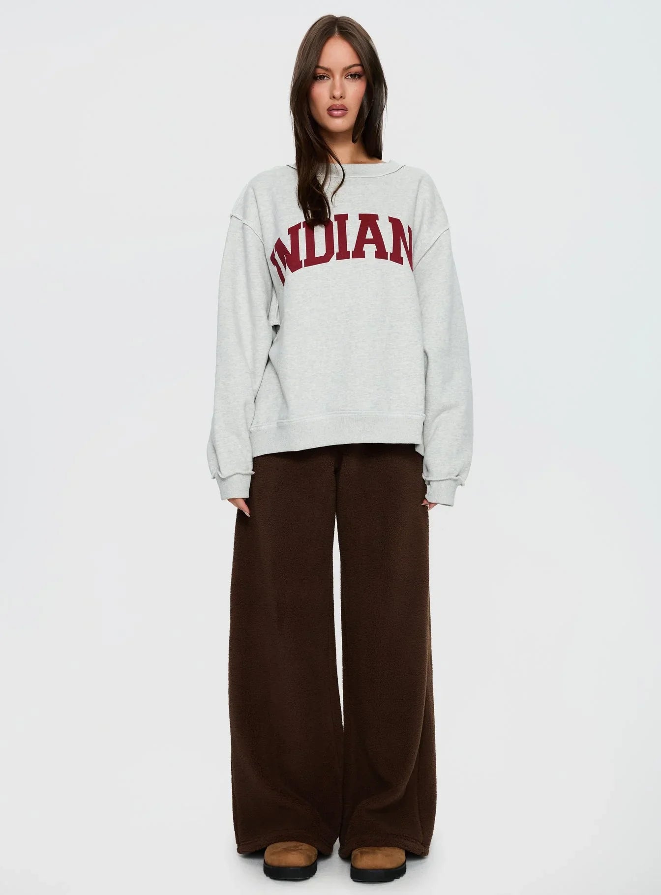 When In Indiana Jumper Grey