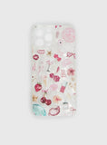 Just A Girl Iphone Case Clear Pink