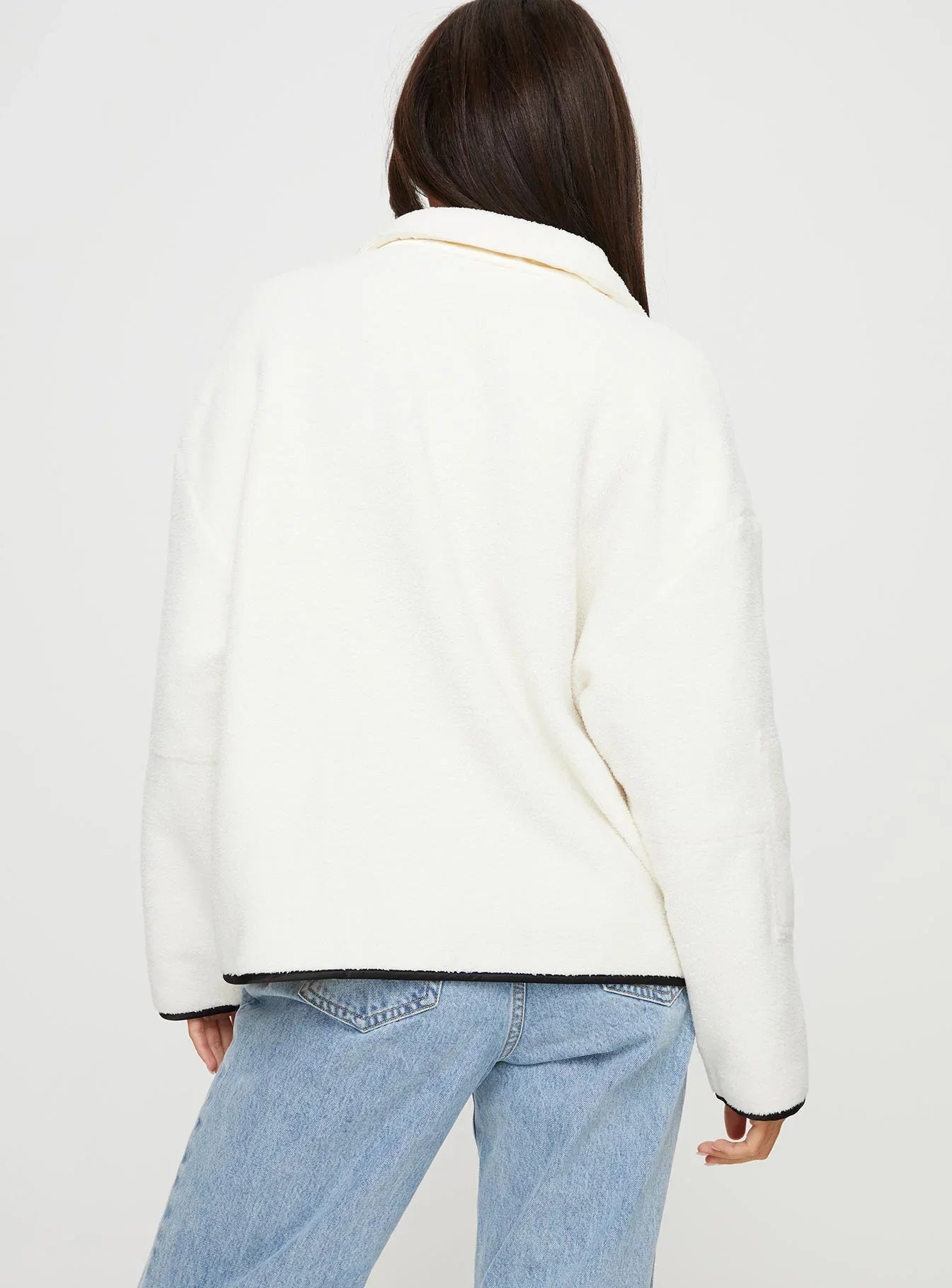 Samuel Polar Fleece Sweater Cream