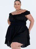 The Love Galore Romper Black Curve