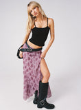 Nikolise Maxi Skirt Purple