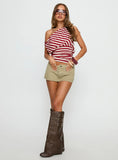 Rhode Mini Skort Tan