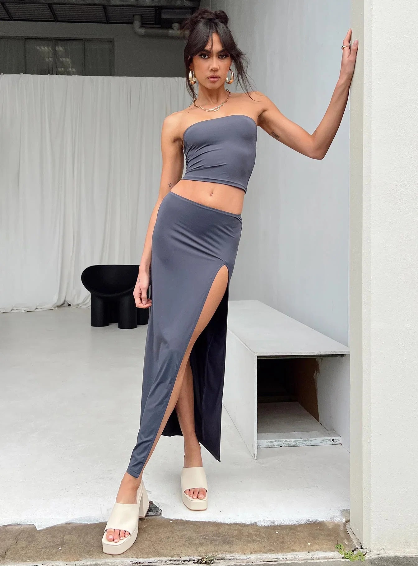 Tomlin Top Grey