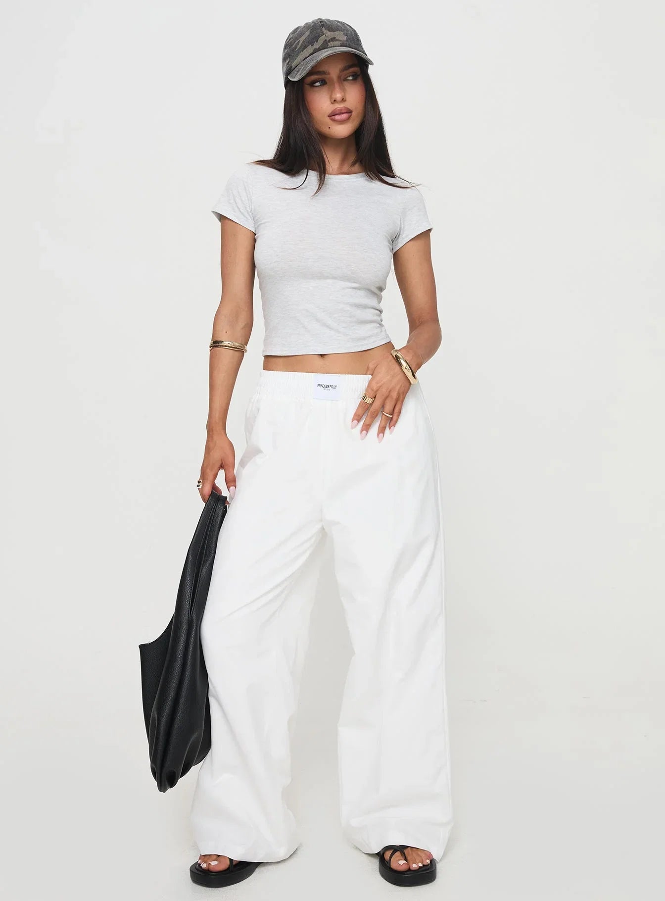 Beach House Pants White Tall