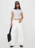 Beach House Pants White Tall