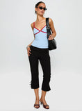 Tiera Top Blue Red