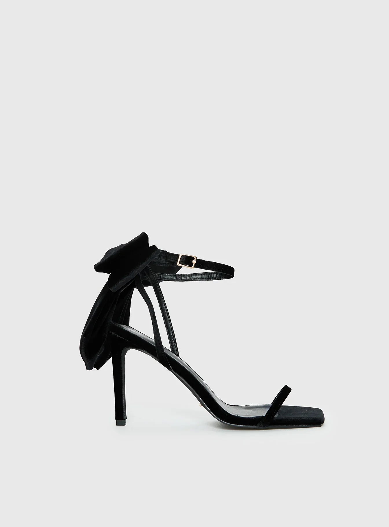 Billini Elesa Bow Detail Stiletto Heels Black