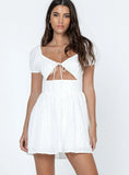 Caria Mini Dress White