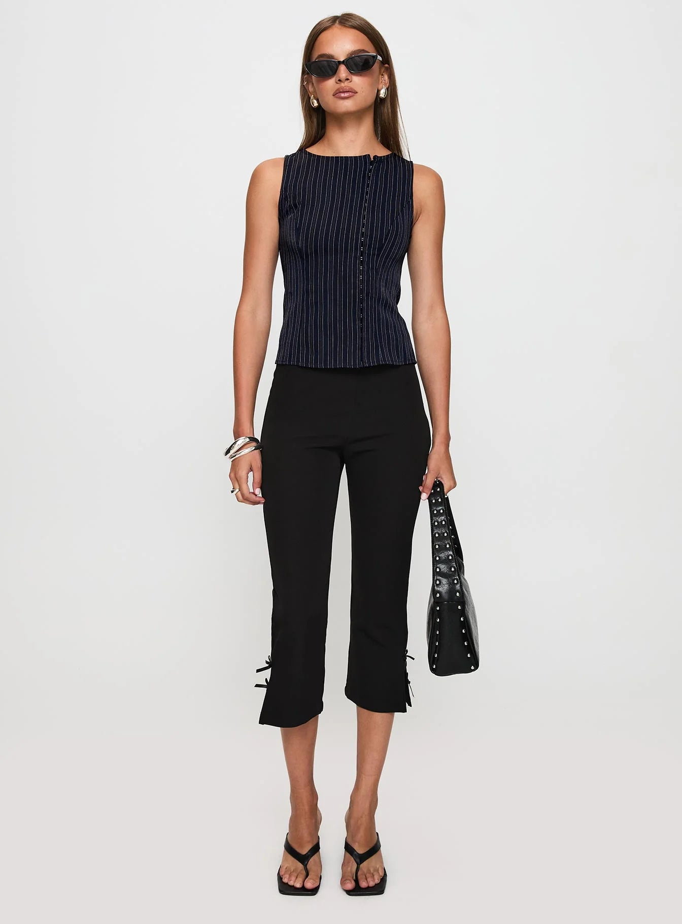 Running Wild Top Blue Stripe