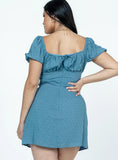 Fauci Mini Dress Navy