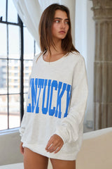 Kentucky Grey Crew Neck Sweatshirt