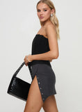 Karre Mini Skirt Slate Grey