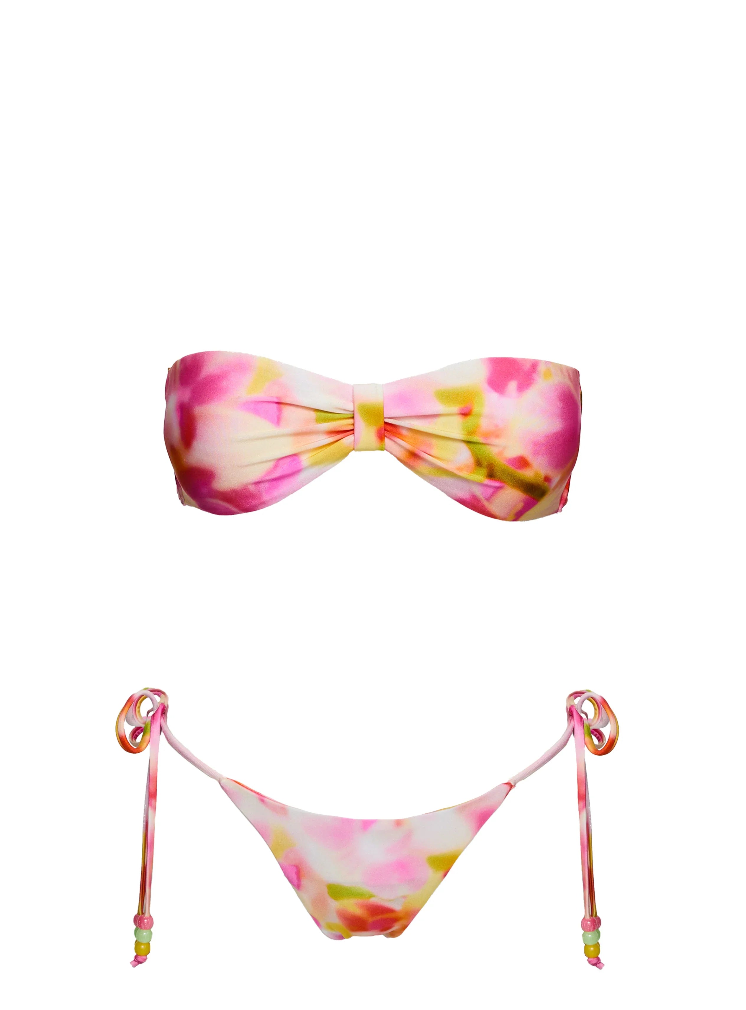 Drench Bikini Bottoms Pink Floral